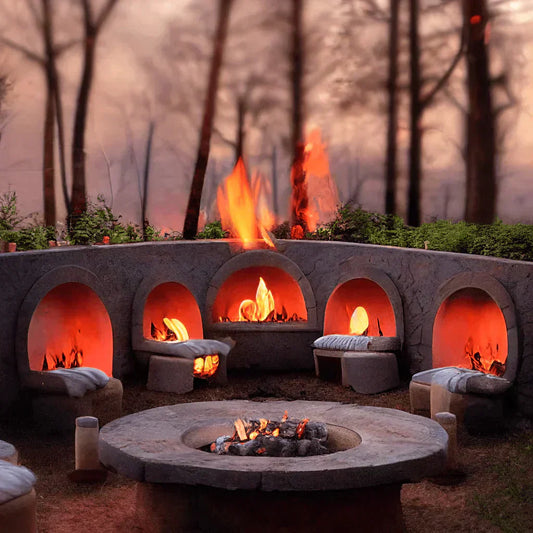 Creating a Cozy Outdoor Atmosphere with Outdoor Kitchens and Fire Pits