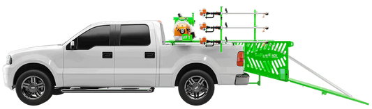 The Ramp Rack is a simple, yet innovative solution for organizing and accessing your tools and equipment on your trailer.