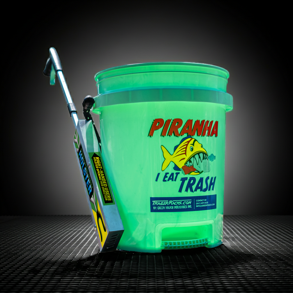 Magnetic Mower Caddy & Debris Grabber | Piranha – TrailerRacks.com