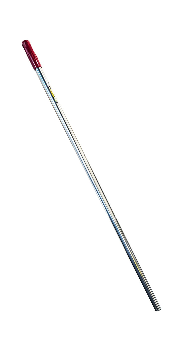 Mango telescópico con cepillo de 5 lados | Serie Piraña | POL001