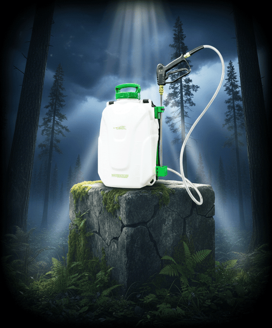 Strom Series 4-Gallon Battery Powered Backpack Sprayer | Green Touch Industries (QA101) - TrailerRacks.com