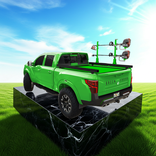 Scratch & Dent | Universal Series Single-Side Truck Bed Rail System | Green Touch Industries (AA101-SnD) - TrailerRacks.com