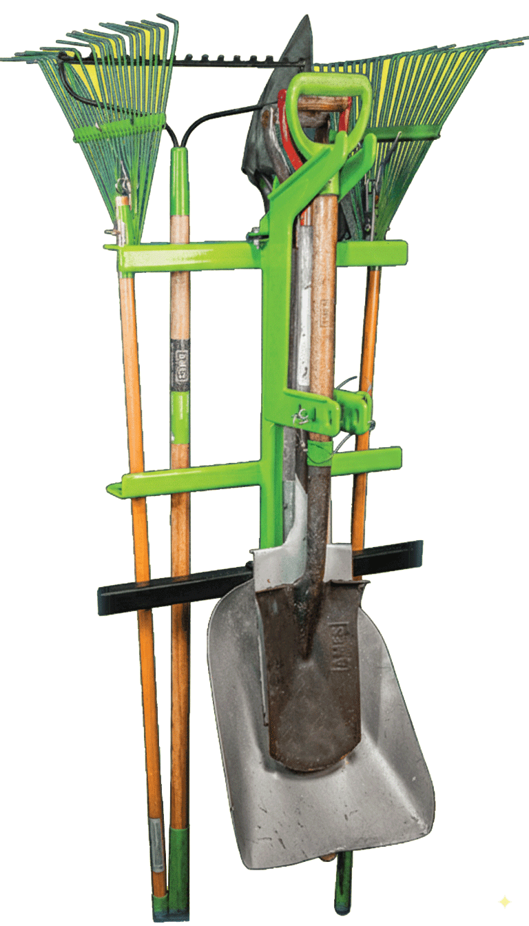 Lockable Rack for D-Handle Tools | TD21