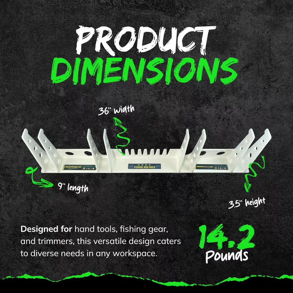 Piranha Series Multi-Tool Garage Organizer