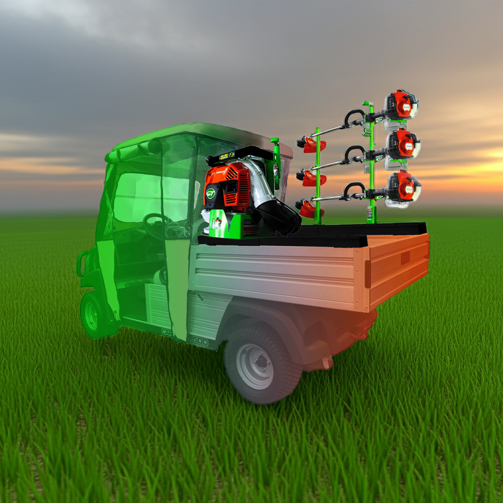 UTV SETUP : CLUB CAR CARRYALL BEDRAIL SYSTEM (RC103)