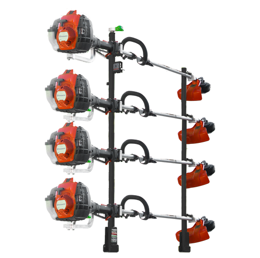 4-Trimmer Rack w/ Armored-Lock Protection | XC104