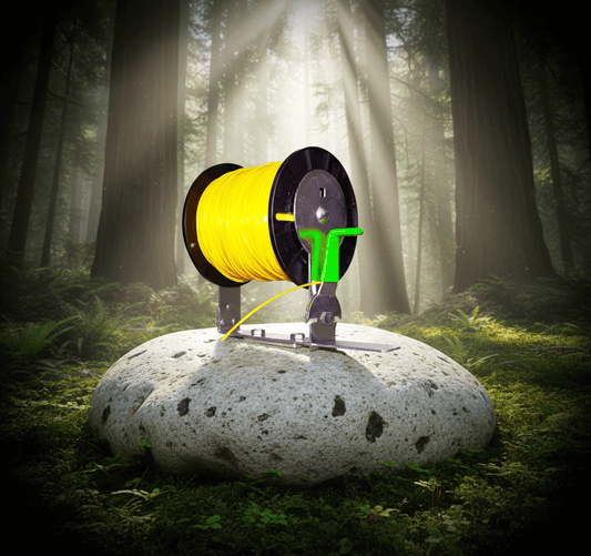 Scratch & Dent | Classic Series Trimmer Line Spool Rack & Cutter | Green Touch Industries (XD105-SnD) - TrailerRacks.com