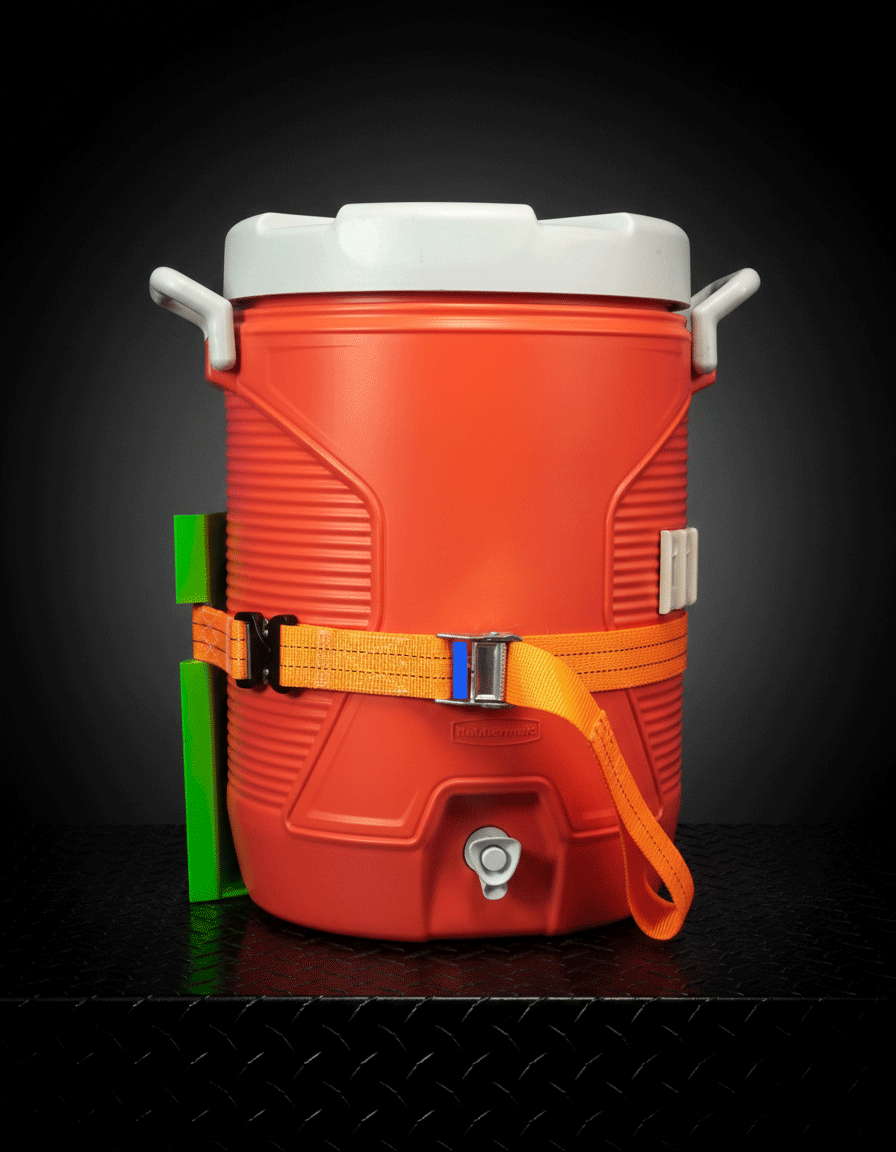 TERU XE106 | Universal Water Cooler Mount | Professional Trailer