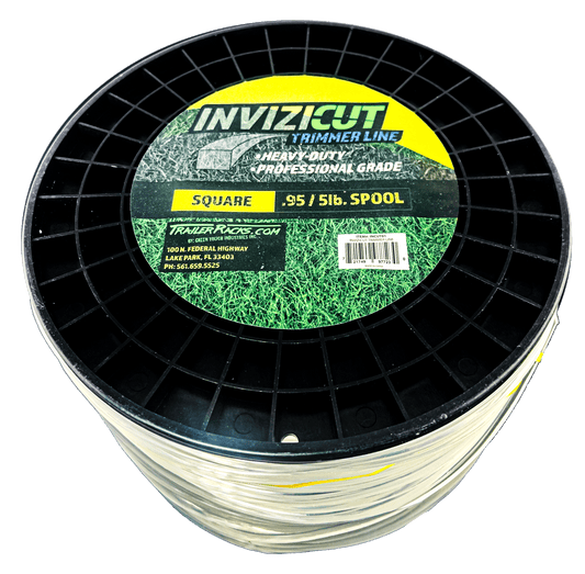 Invizicut 0.095" Square-Cut Commercial Trimmer Line | Green Touch Industries (INV095-Invizicut) - TrailerRacks.com