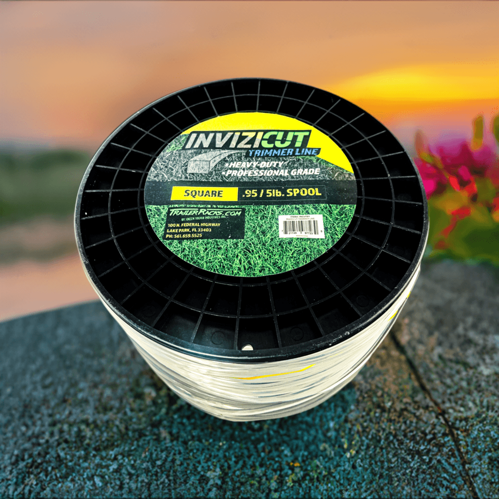 Balanced 0.095 Square-cut Trimmer Line | Pro Series | TL500 or INV095 | 5 LB Spool - TrailerRacks.com