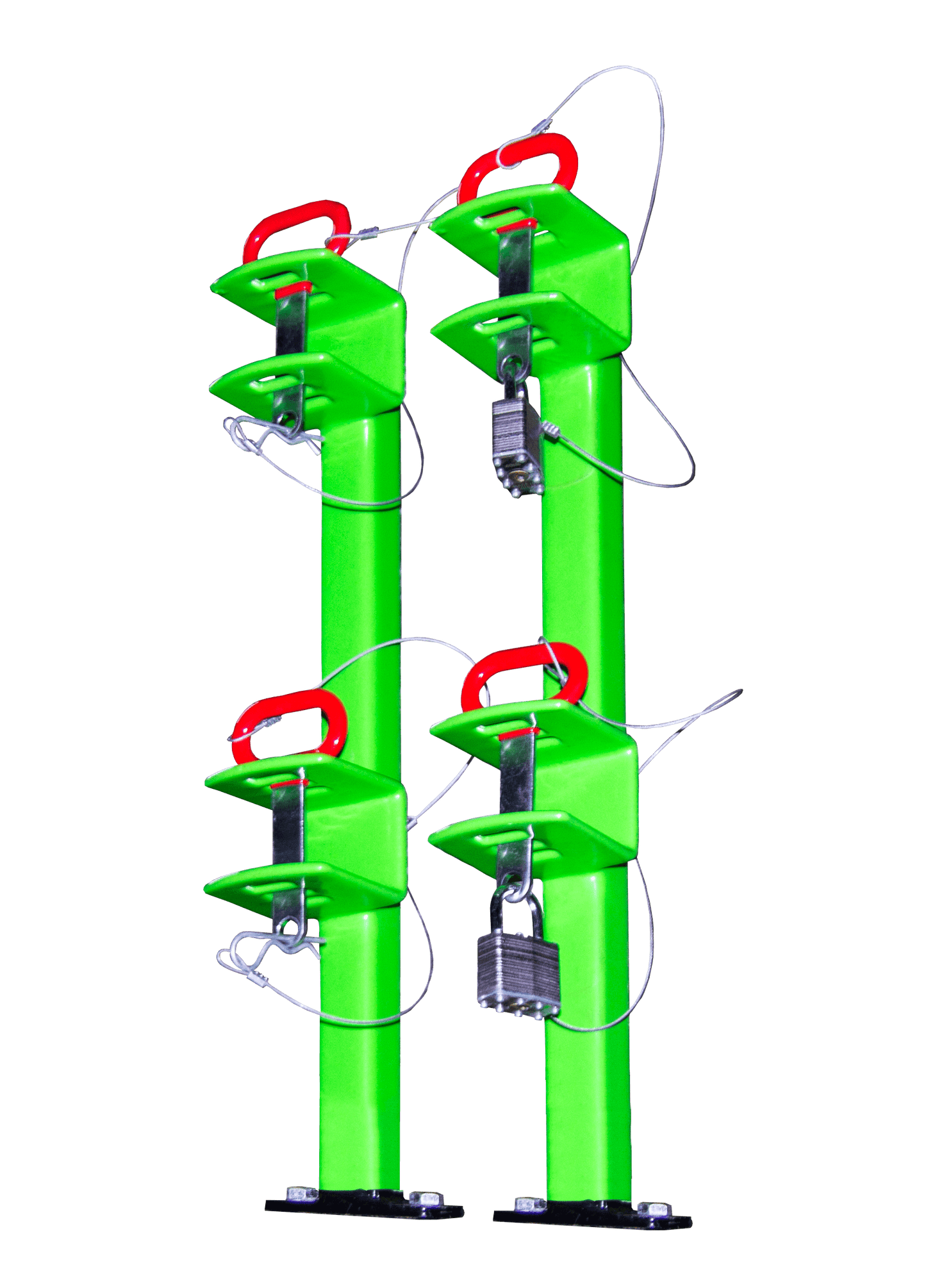 2-Position Trimmer Rack | Open-Trailer | Classic Series | LA011 - TrailerRacks.com