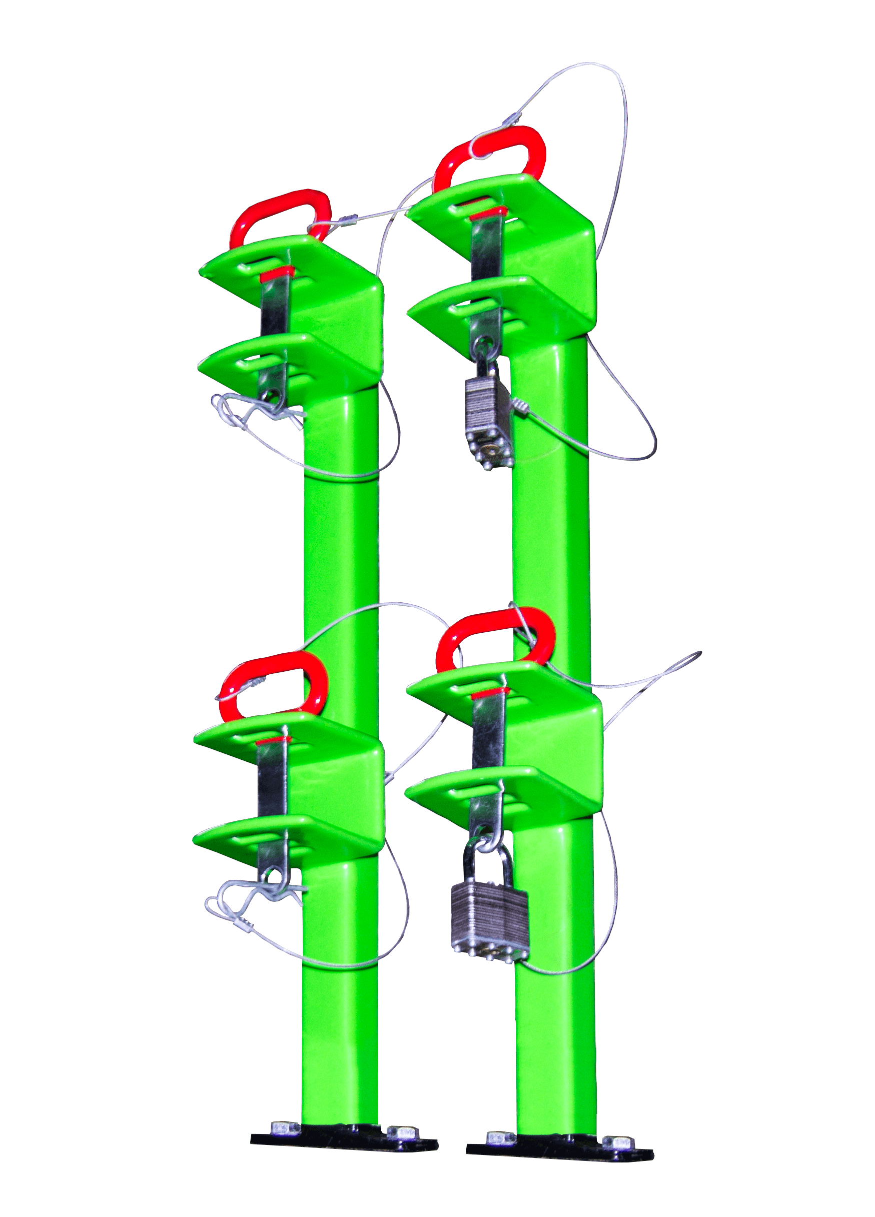 2-Position Trimmer Rack | Open-Trailer | Classic Series | LA011 - TrailerRacks.com