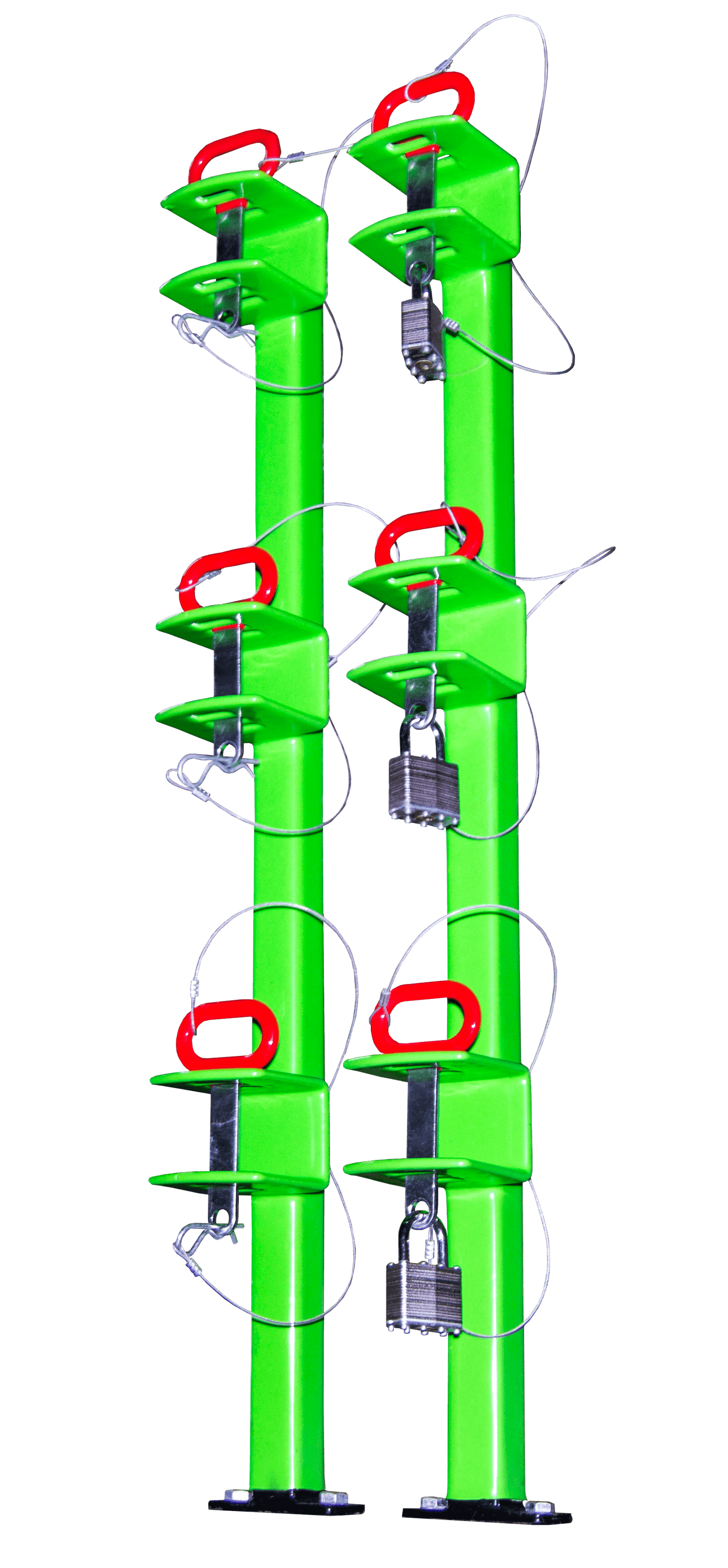 3-Position Trimmer Rack | Open-Trailer | Classic Series | LB012 - TrailerRacks.com