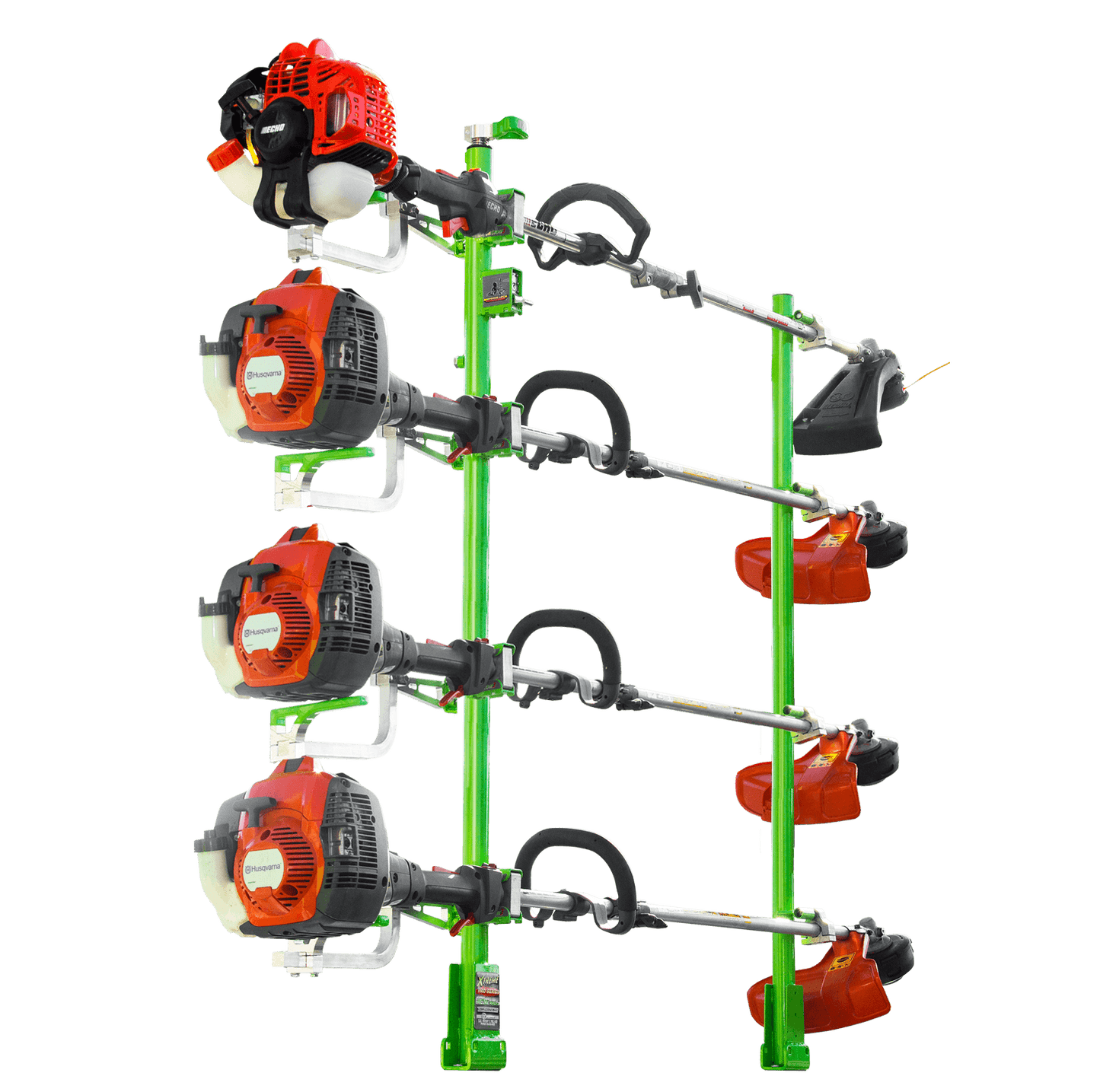 4-Position Trimmer Rack | Xtreme Pro Series | XC104 - TrailerRacks.com