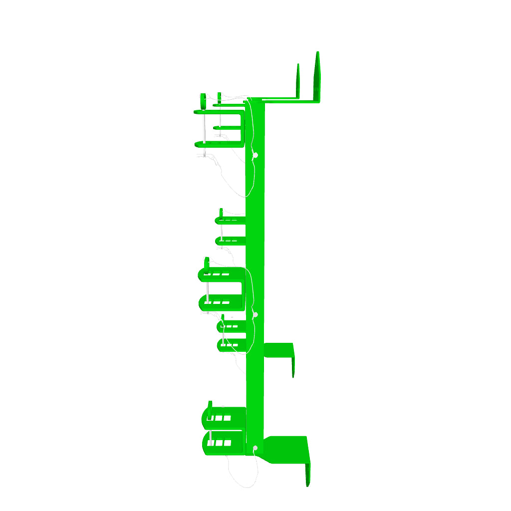 Enclosed Trailer Trimmer Rack