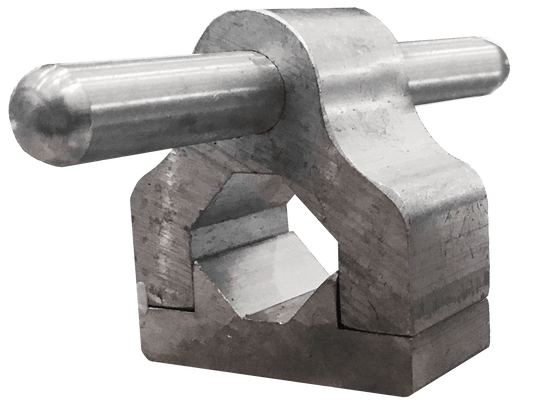 Double-Pin Aluminum Block | Featherlite Series | CX122 - TrailerRacks.com