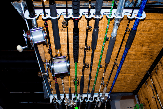 Overhead Fishing Rod Rack | Piranha Series | FD011 - TrailerRacks.com