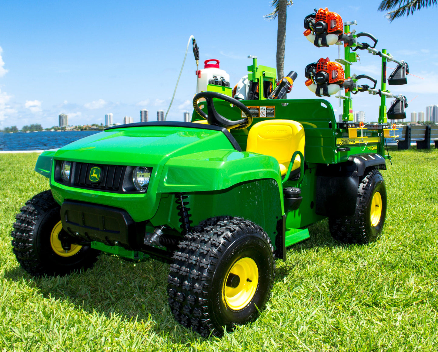 UTV Bed-Rail System | John Deere Gator | Universal Series | RA101 or RBP204 - TrailerRacks.com