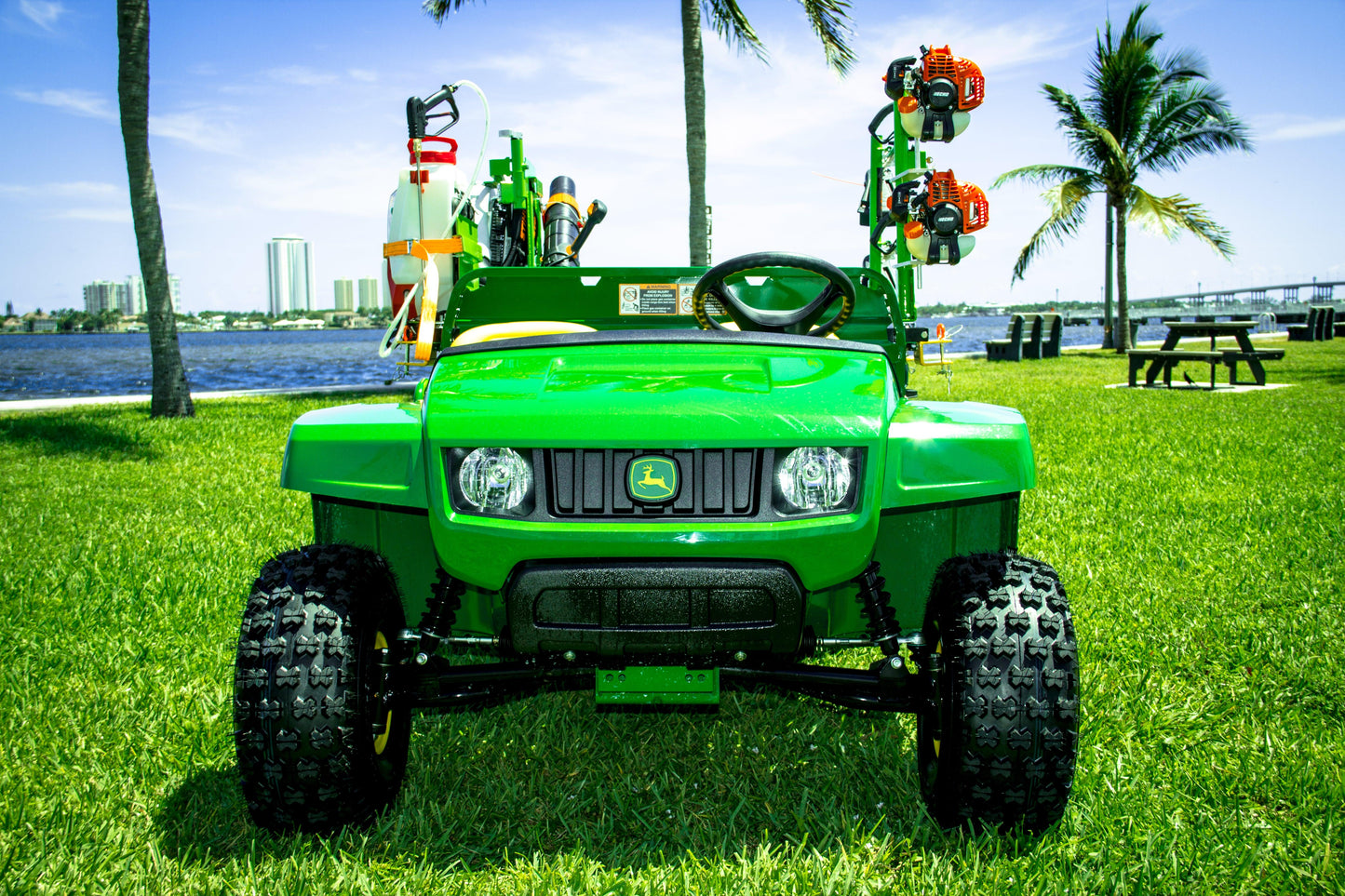 UTV Bed-Rail System | John Deere Gator | Universal Series | RA101 or RBP204 - TrailerRacks.com