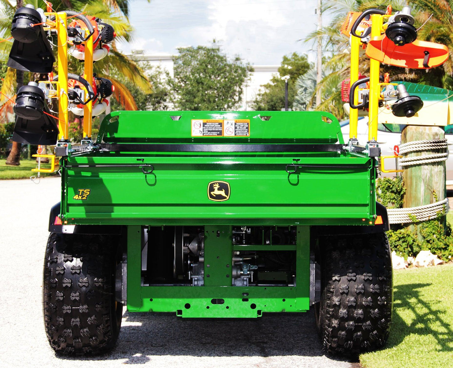 UTV Bed-Rail System | John Deere Gator | Universal Series | RA101 or RBP204 - TrailerRacks.com