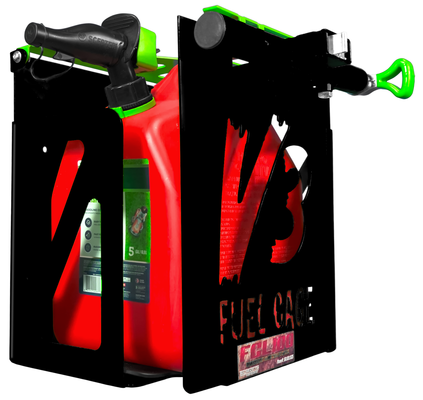 ⛽ Fuel Cage FCL100 (Blackout Edition): Revolutionize Your Gas Can Orga ...