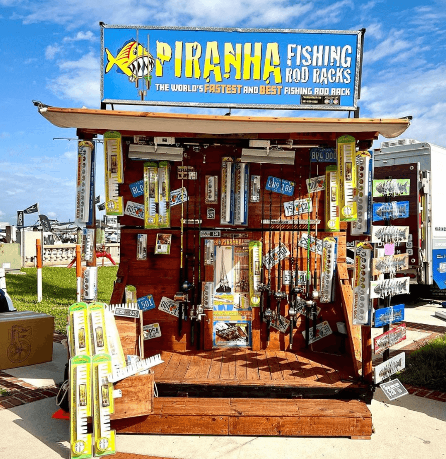 Piranha Fishing Rod Racks