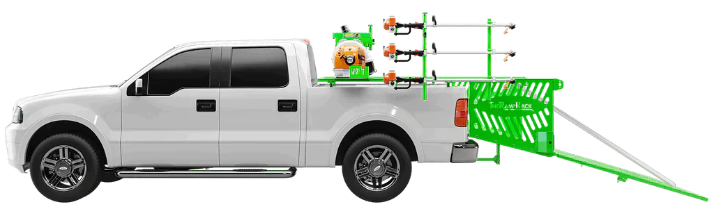 The Ramp Rack is a simple, yet innovative solution for organizing and accessing your tools and equipment on your trailer.