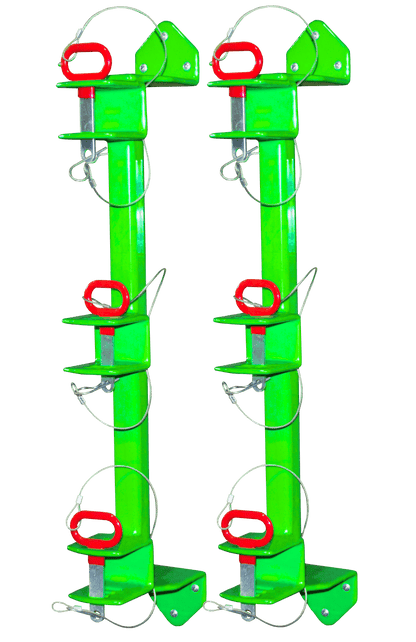 3-Position Trimmer Rack | Enclosed-Trailer | Classic Series | LE015 - TrailerRacks.com