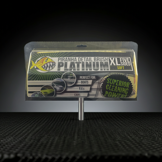 Mango telescópico con cepillo de 5 lados | Serie Piraña | POL001 