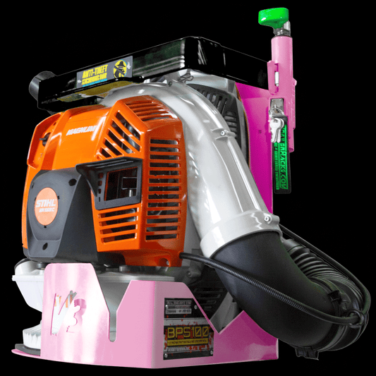 Backpack Blower Rack w/ Armored-Lock Protection | BPS100