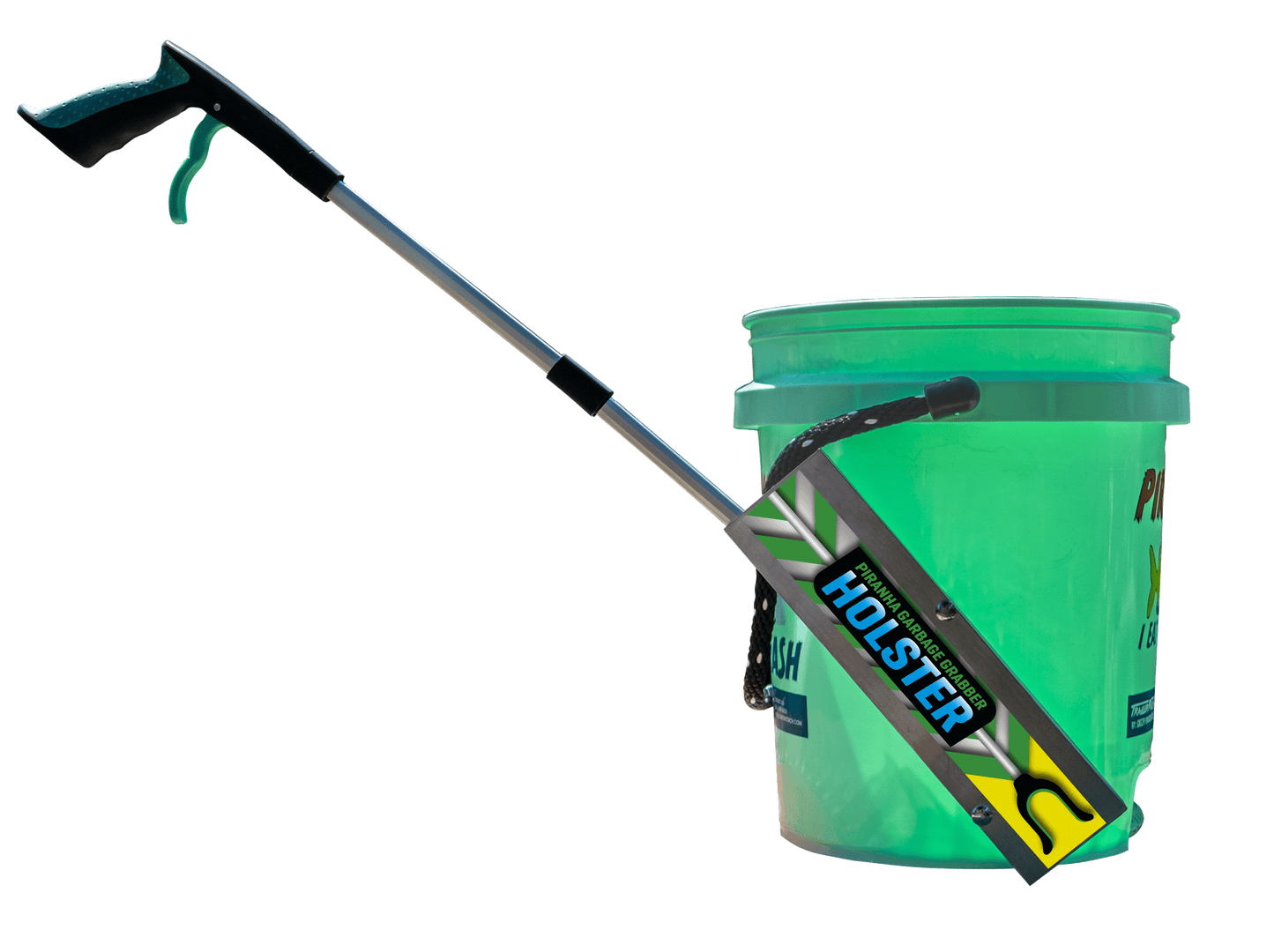 Piranha Series Magnetic Mower Caddy & Debris Grabber