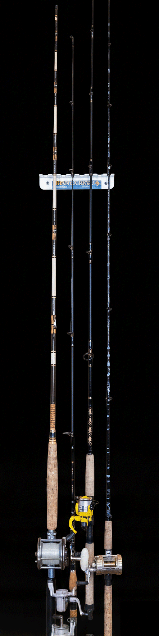 Wall Mounted Fishing Rod Rack  (small) | FA008