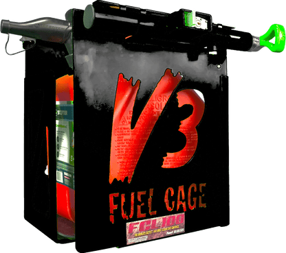 Fuel Can Cage w/ Armored-Lock Protection | FCL100 - FCS200