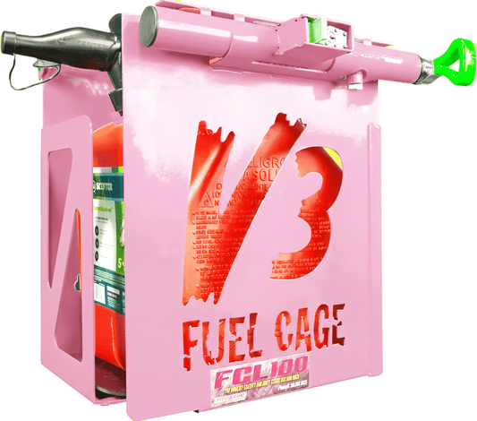 Fuel Can Cage w/ Armored-Lock Protection | FCL100 - FCS200