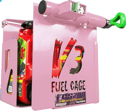Fuel Can Cage w/ Armored-Lock Protection | FCL100 - FCS200