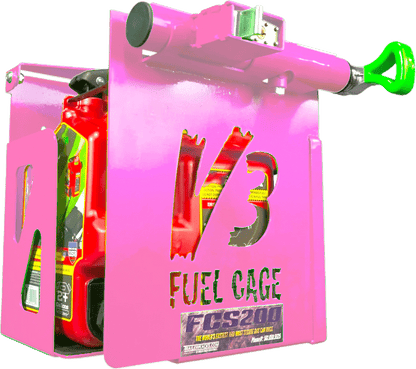 Fuel Can Cage w/ Armored-Lock Protection | FCL100 - FCS200