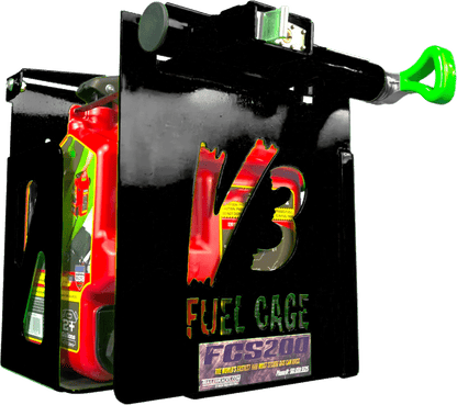 Fuel Can Cage w/ Armored-Lock Protection | FCL100 - FCS200