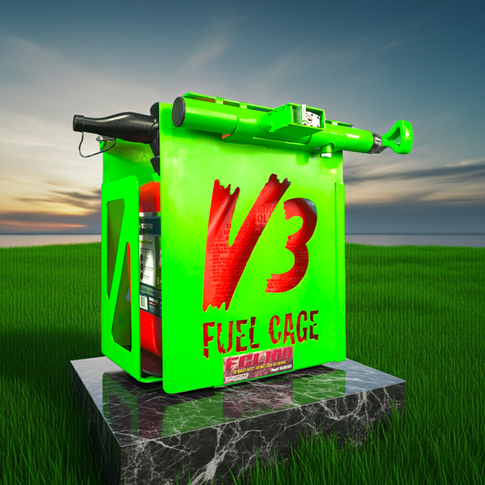 Fuel Can Cage w/ Armored-Lock Protection | FCL100 - FCS200