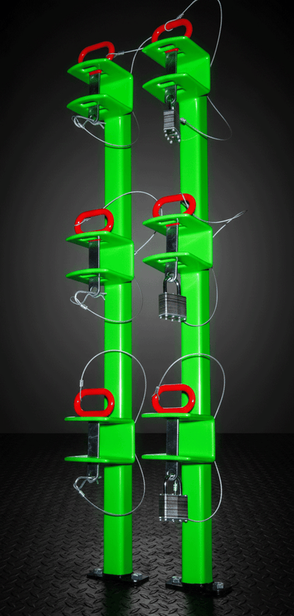 Estante para recortadora de 3 posiciones | Tráiler abierto | Serie Clásica | LB012 