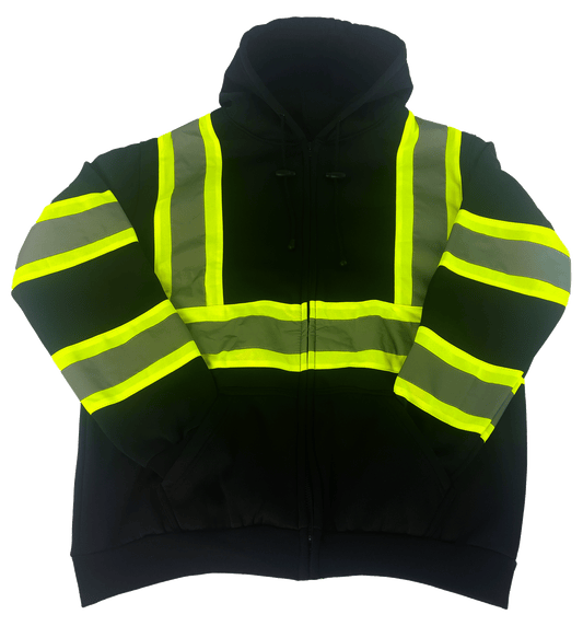 High-Visibility Safety Hoodie | Type 0, Class 1 | Pro Series | SH002