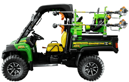 John Deere Gator UTV Bed Rail System | Green Touch Industries (RBP204) - TrailerRacks.com