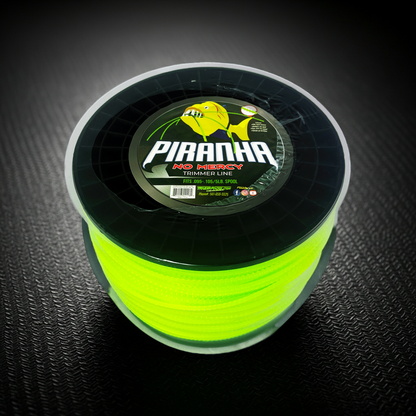 0,095-0,105 Línea de corte de dientes de sierra | Serie Piraña | PTL105 | Carrete de 5 libras. 