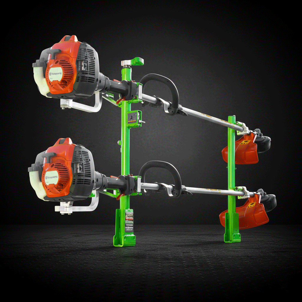 Estante para recortadora de 2 posiciones | Serie Xtreme Pro | XA102 