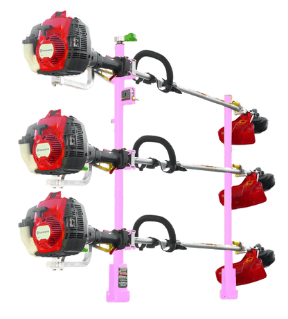 3-Trimmer Rack w/ Armored-Lock Protection | XB103