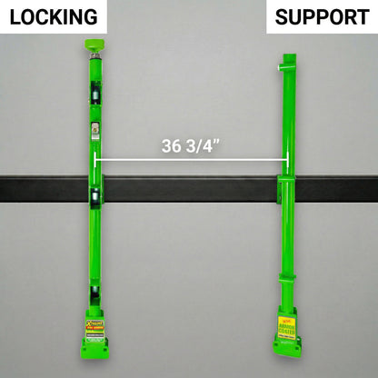 Xtreme Pro Series 3-Place Lockable Trimmer Rack