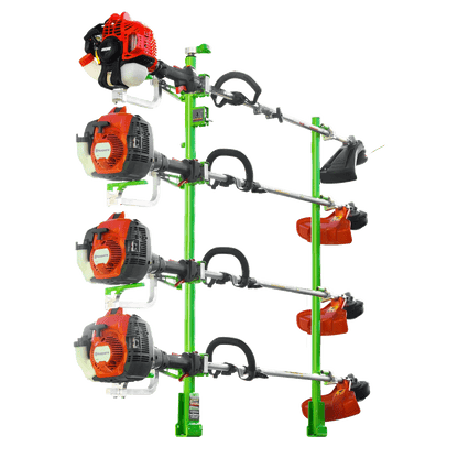 Xtreme Pro Series 4-Place Lockable Trimmer Rack