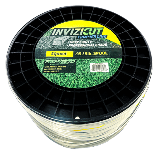 INV095 | INVIZICUT | .095 | 5lb.| SQUARE TRIMMER LINE