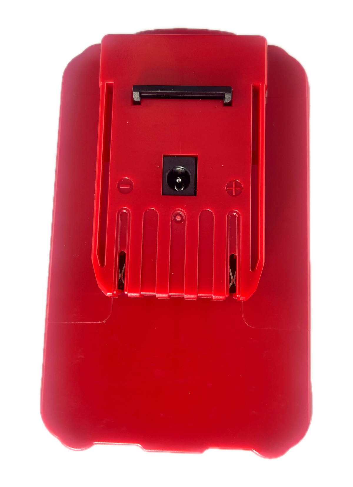 Lithium Ion Battery (18-Volt ) | Strom Series | 9012 - TrailerRacks.com - charging port