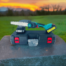 Load image into Gallery viewer, Battery-Powered Mini Chainsaw | Piranha Series | PHP21 - TrailerRacks.com
