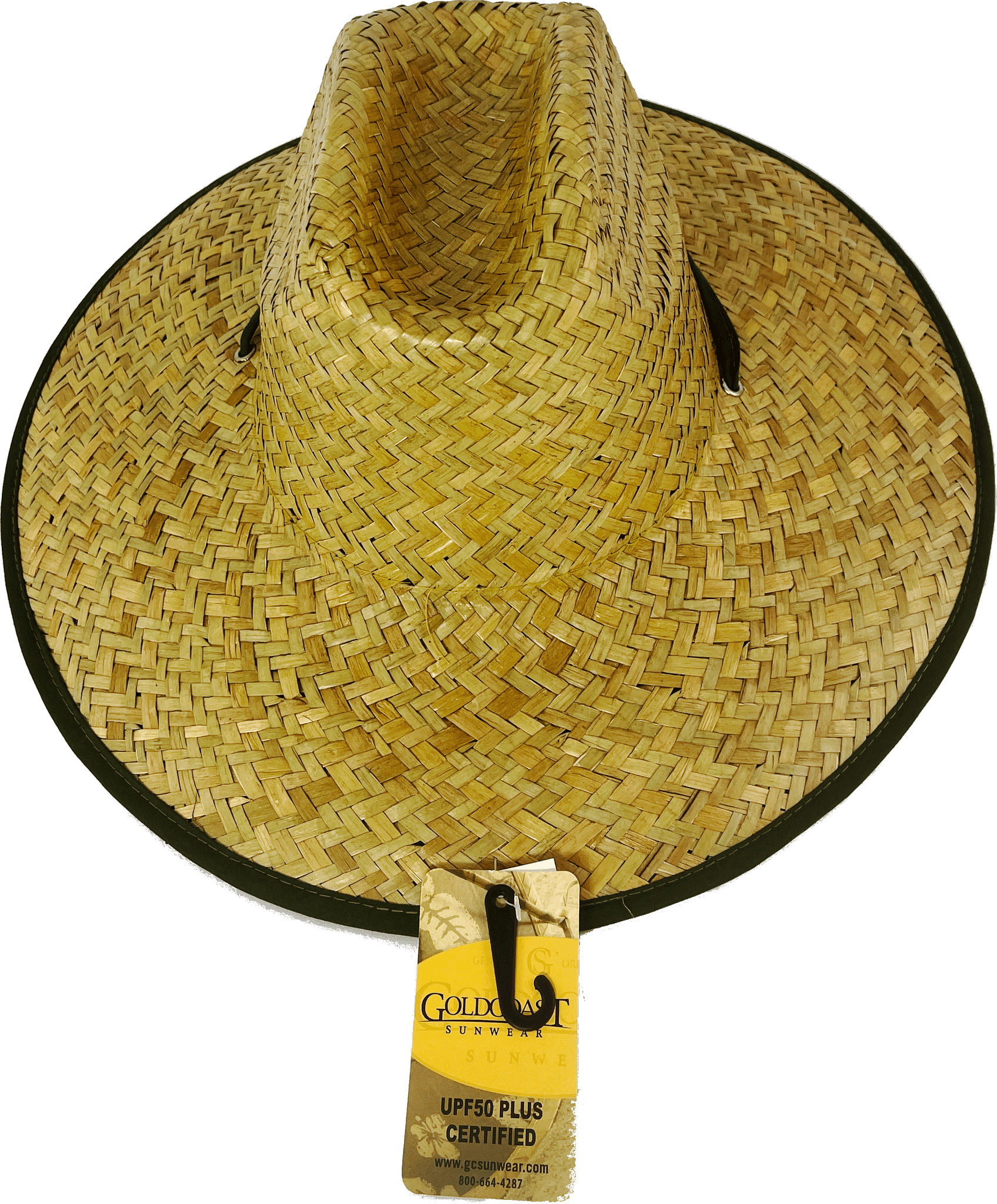 Gold top sun hat
